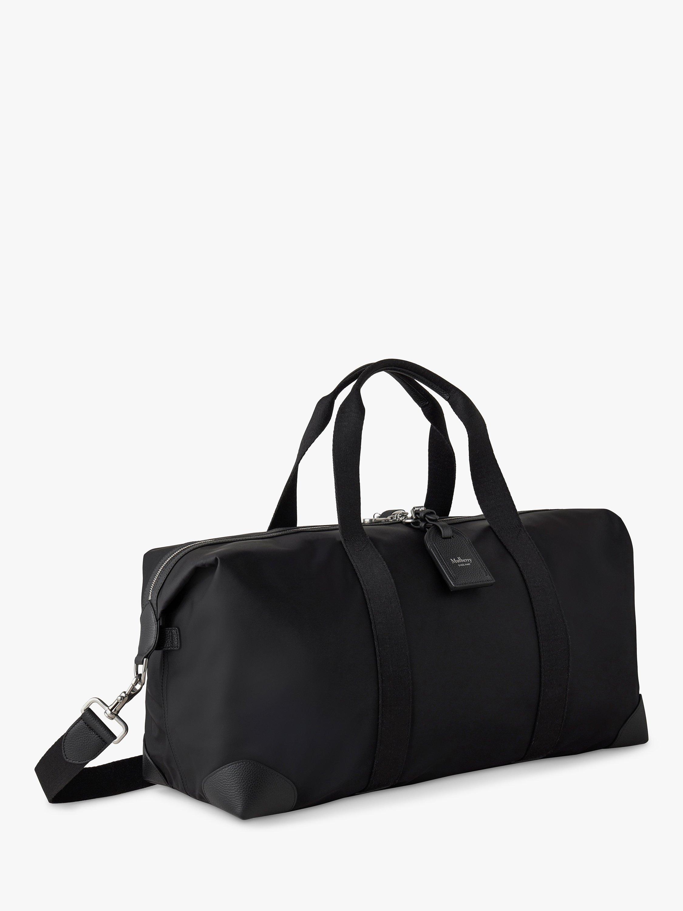 Mulberry Medium Clipper Travel Bag Black