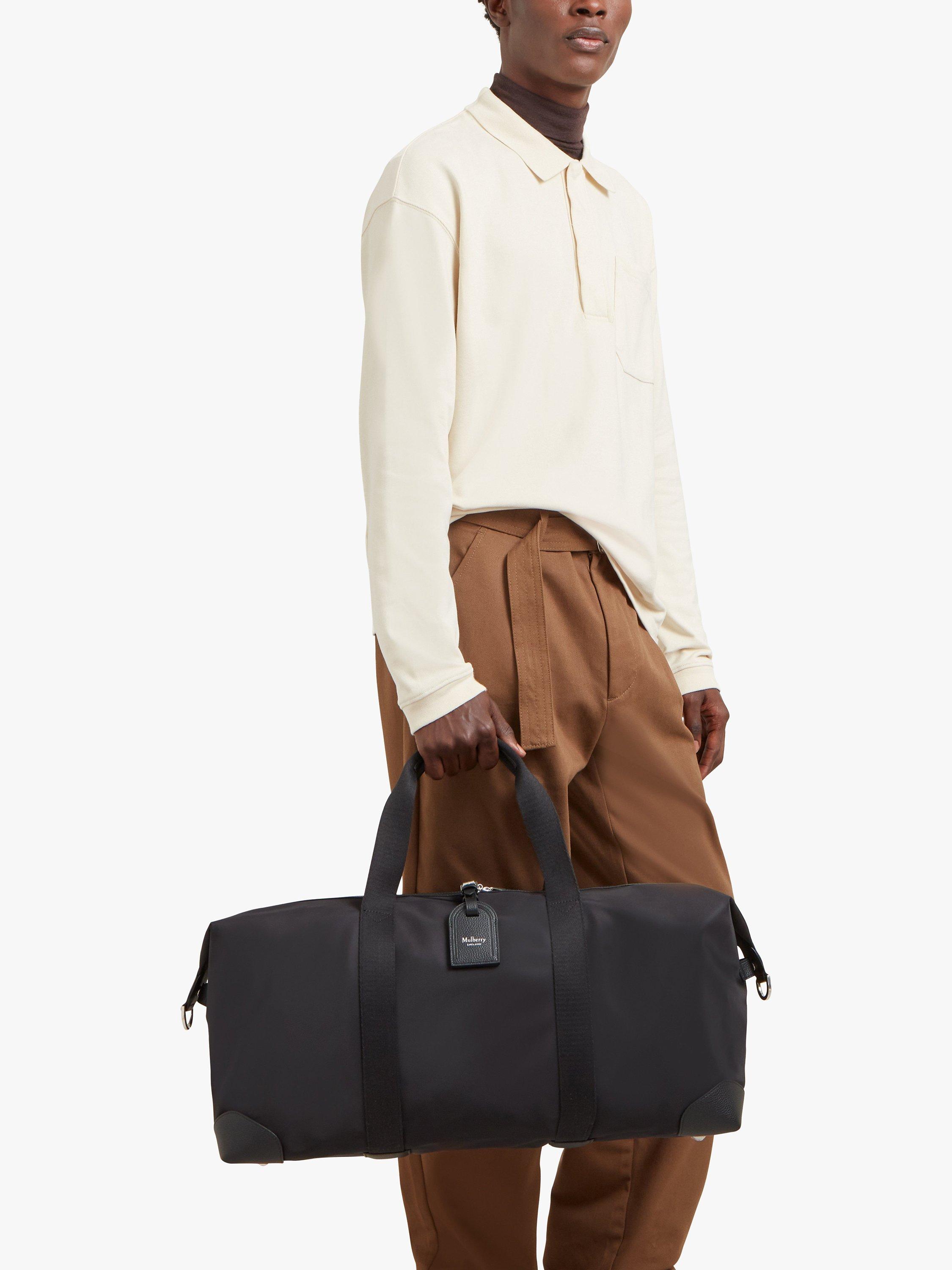 Product image 6 of 7, which shows Mulberry Medium Clipper Travel Bag, Black