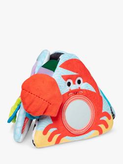 Melissa & Doug Ocean Tummy Time Triangle Toy, Multi