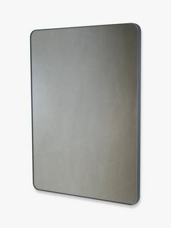 hib. Fusion Curve Bathroom Mirror, Dusky Blue
