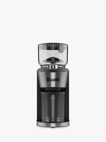 Dualit Burr Coffee Grinder, Black, Black
