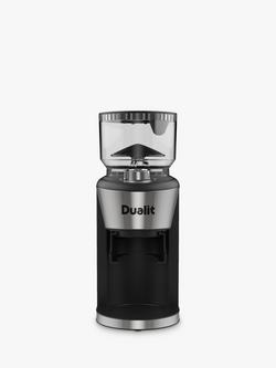 Dualit Burr Coffee Grinder, Black - view 2, Black