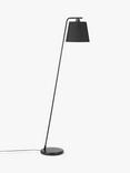 John Lewis ANYDAY Harry Floor Lamp, Black