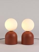 John Lewis ANYDAY Lupo Touch Table Lamps, Set of 2