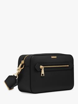 DKNY Bryant Leather Camera Bag - view 2, Black