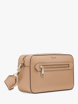 DKNY Bryant Leather Camera Bag - view 2, Cappuccino