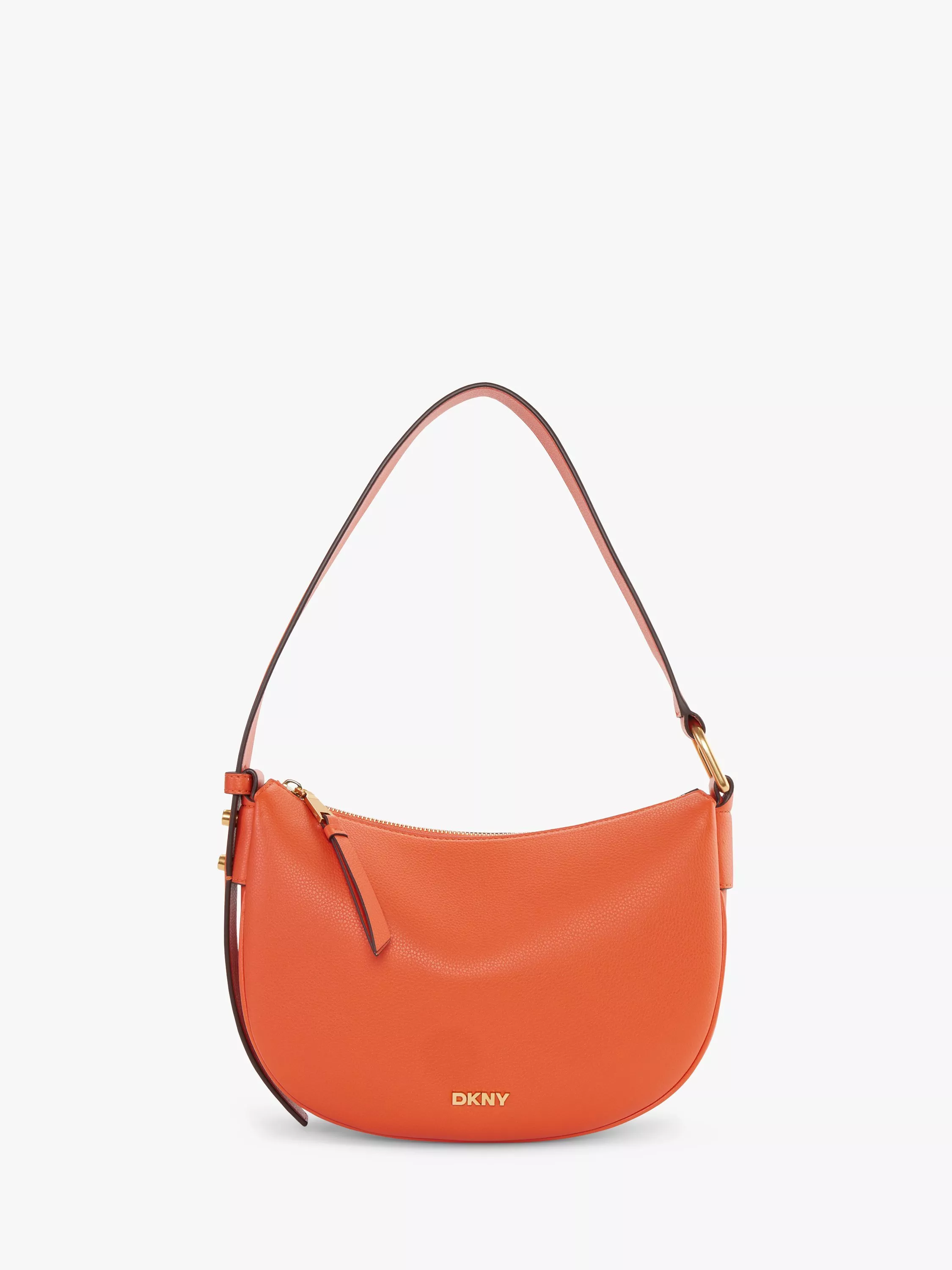 DKNY Leather Zip hotsell Around Hobo Bag