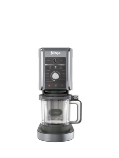Ninja CREAMi Deluxe 10-in-1 Ice Cream & Frozen Drink Maker, Black/Silver