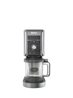 Ninja CREAMi Deluxe 10-in-1 Ice Cream & Frozen Drink Maker, Black/Silver, Black/Silver