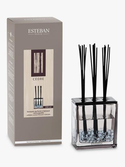 Esteban Cedar Refillable Scented Bouquet Triptyque Reed Diffuser, 250ml - view 2, Multi