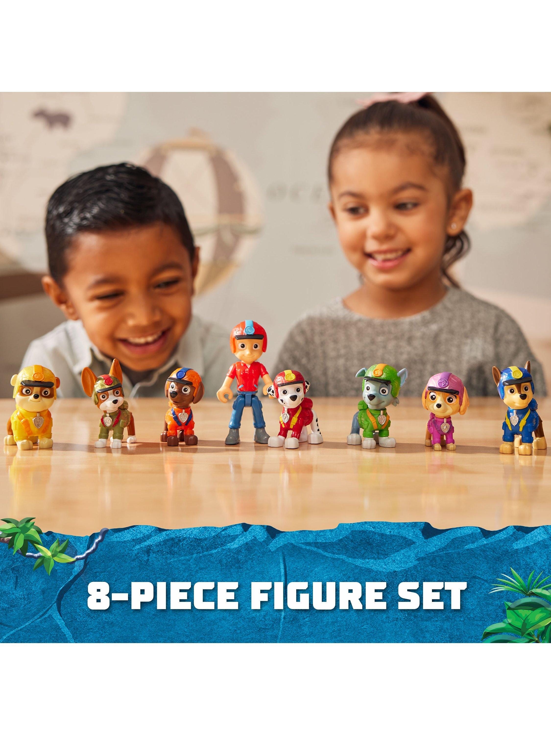 Paw patrol 9 piece set clearance