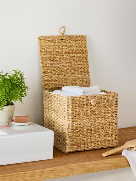 John Lewis Bulrush Storage Trunk, Large - view 2, 