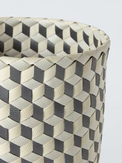 John Lewis Geo Waste Paper Bin - view 2, 