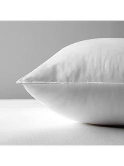 John Lewis Synthetic Soft Touch Washable King Pillow, Medium (3) - view 2, White