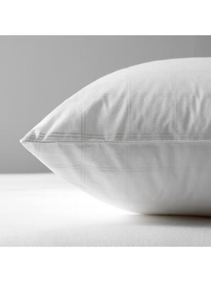 John Lewis Synthetic Clusterfibre Standard Pillow, Soft - view 2, White