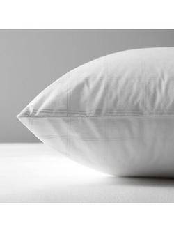 John Lewis Synthetic Clusterfibre Standard Pillow, Medium (3) - view 2, White