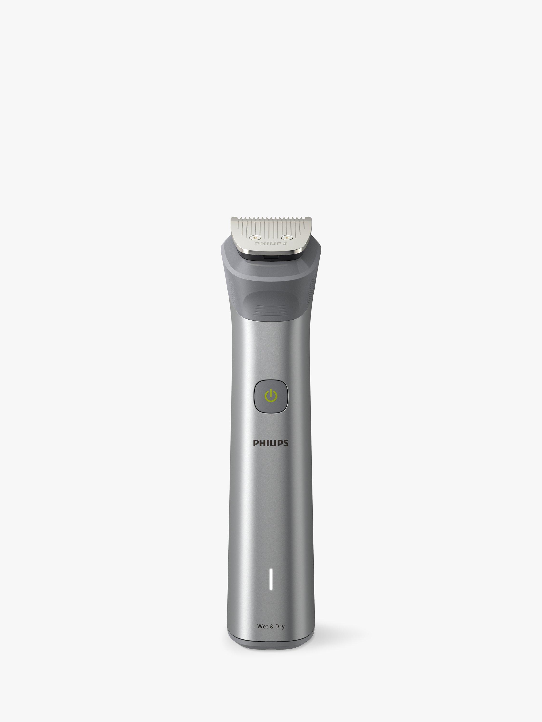 Product image 2 of 11, which shows Philips Series 5000 MG5920/15, 10-in-1 Multi Grooming Hair, Body & Beard Trimmer, Steel