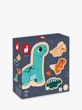 Janod Dinosaur Wooden Jigsaw Puzzle, Set of 4