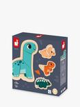 Janod Dinosaur Wooden Jigsaw Puzzle, Set of 4