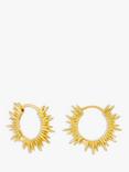 Rachel Jackson London Electric Goddess Mini Huggie Hoop Earrings, Gold