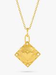 Rachel Jackson London Personalised Token Of Love Necklace, Gold