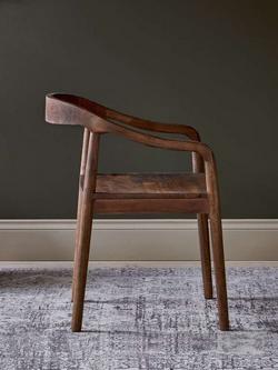 nkuku Anbu Acacia Dining Chair - view 2, Brown