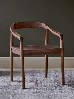 nkuku Anbu Acacia Dining Chair, Brown