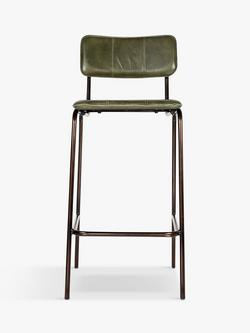nkuku Ukari Counter Chair, Green