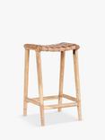 nkuku Adembi Goat Leather Counter Stool
