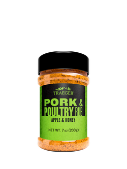 Traeger Pork & Poultry Rub, 200g, Stainless Steel