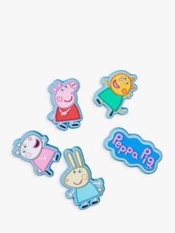 Crocs Kids' Peppa Pig Jibbitz, Pack of 5, Multi, Multi