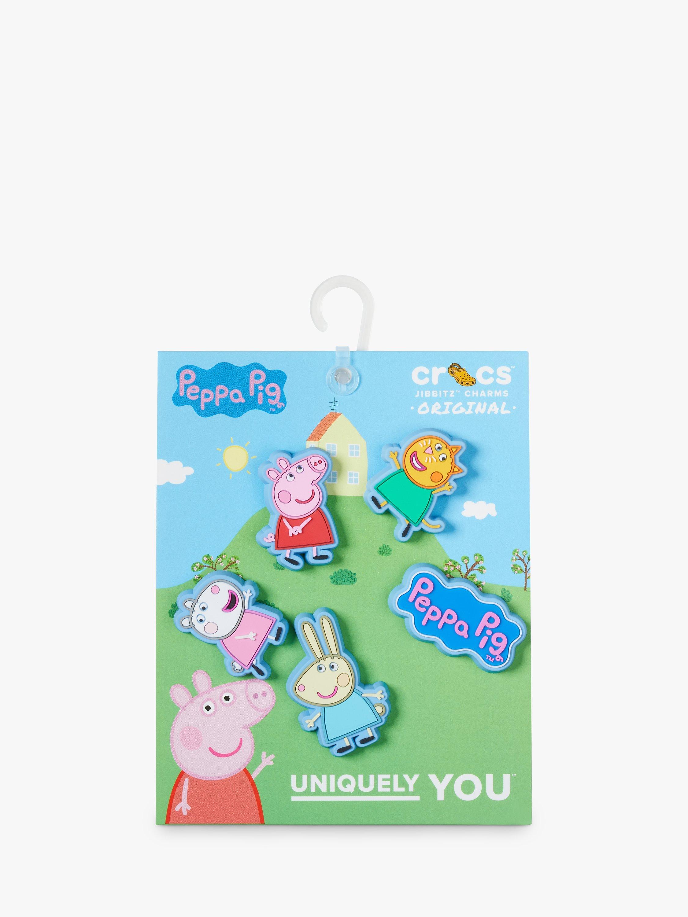 Crocs Kids Peppa Pig Jibbitz Pack of 5 Multi