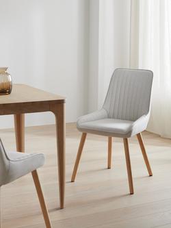 John Lewis Toronto Side Dining Chairs, Set of 2 - view 2, Natural