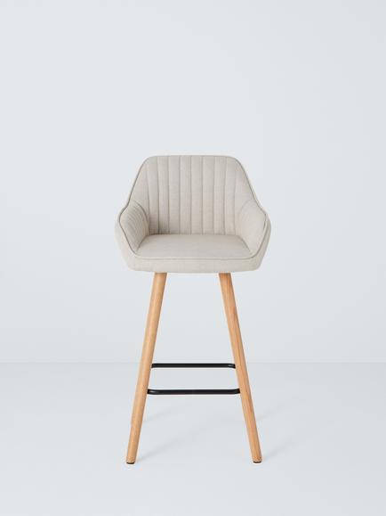 John Lewis Toronto Bar Stool, Set of 2 - view 2, Natural