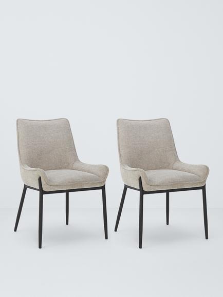John Lewis Calgary Dining Side Chair, Set of 2, Natural