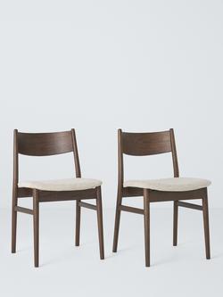 John Lewis Parity Dining Chair, Set of 2, Brown