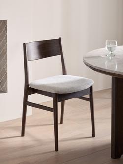 John Lewis Parity Dining Chair, Set of 2 - view 2, Brown