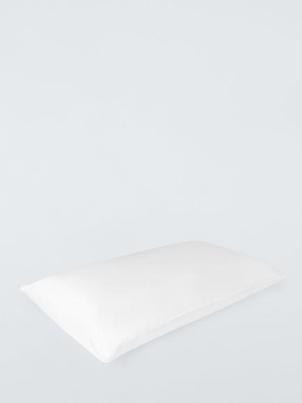 John Lewis Natural Collection Supreme Goose Down with Goose Feather Core King Pillow, Medium, White