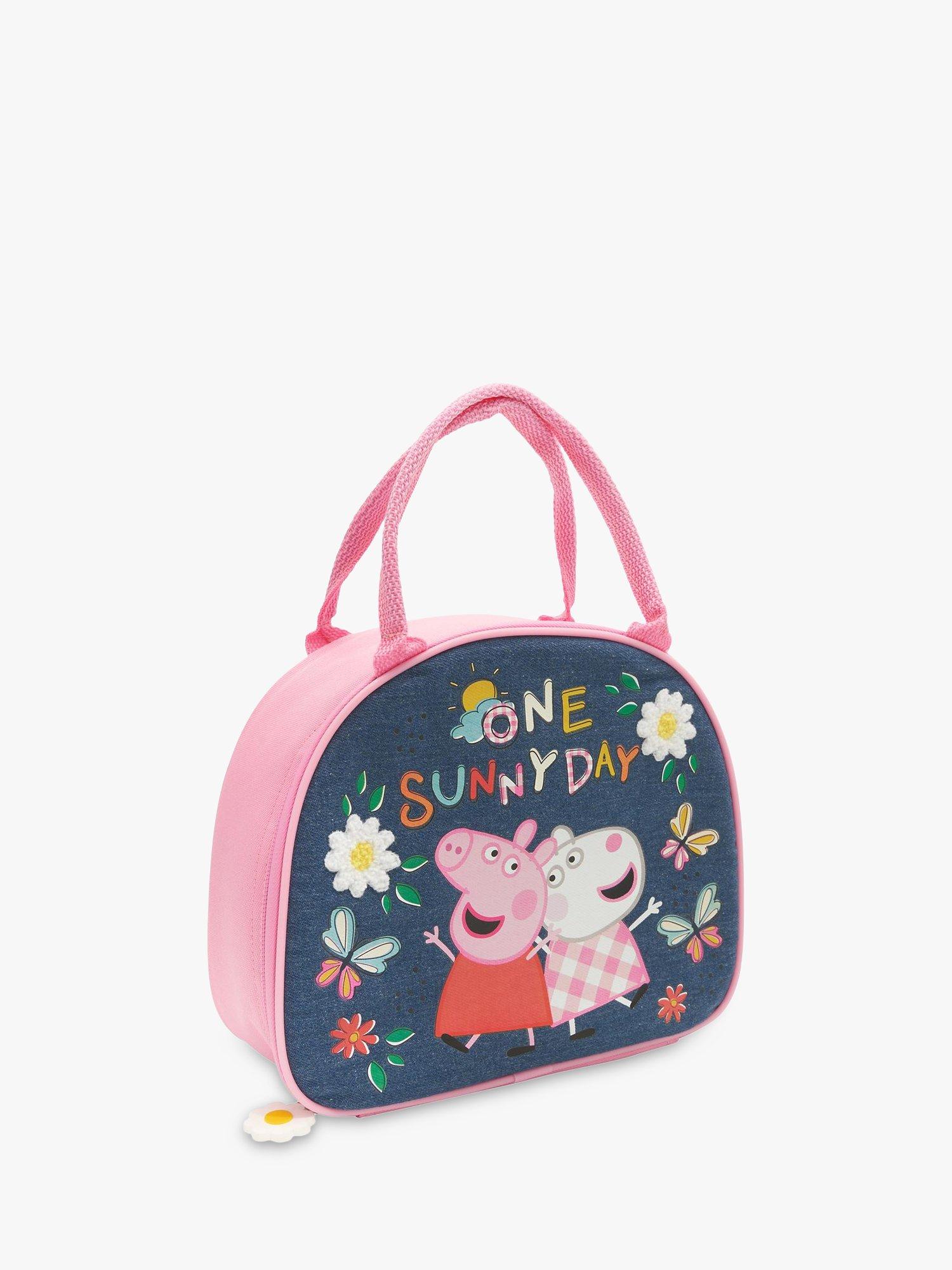 Polar Gear Peppa Pig One Sunny Day Lunch Bag, Pink/Multi