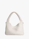 Dune London Deliberate Woven Shoulder Bag, White