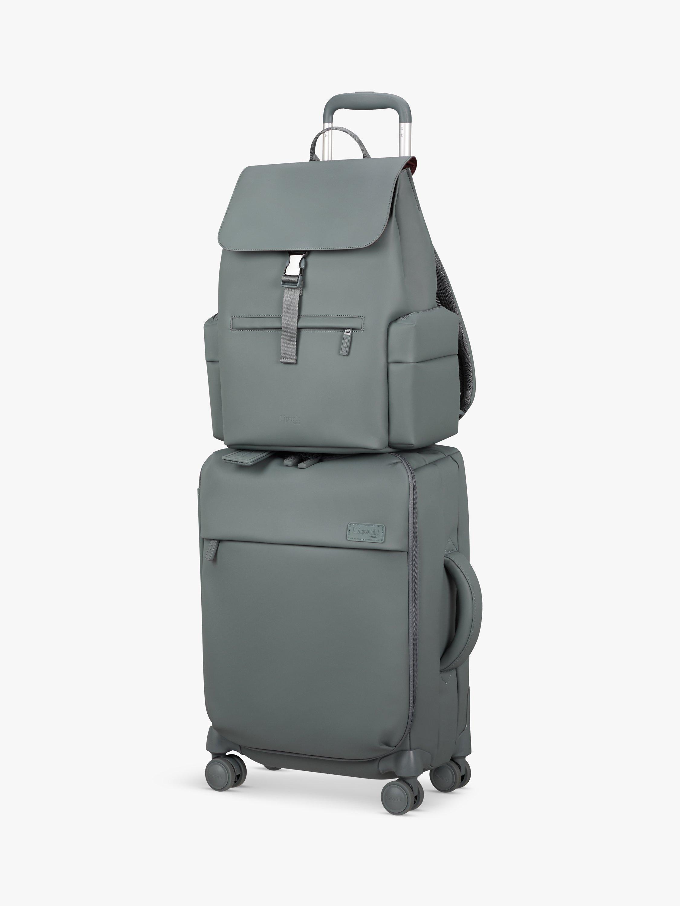 Lipault Cargo Backpack Cement Storm
