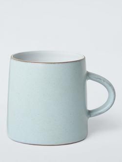 John Lewis Potters Stoneware Mug, 220ml, Blue