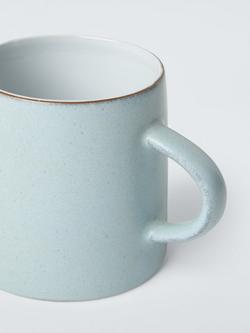 John Lewis Potters Stoneware Mug, 220ml - view 2, Blue