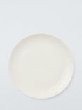 John Lewis Doily Fine China Dinner Plate, 27.5cm, White