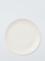 John Lewis Doily Fine China Dinner Plate, 27.5cm, White