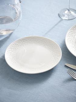 John Lewis Doily Fine China Side Plate, 20.4cm, White - view 2, 