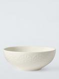 John Lewis Doily Fine China Cereal Bowl, 15.8cm, White