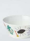 John Lewis Halloween Porcelain Children's Bowl, 12.4cm, Multi