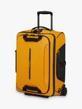 Samsonite Ecodiver 2-Wheel Recycled Duffle Backpack, Yellow