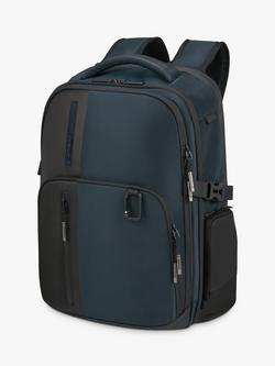 Samsonite Biz2Go 15.6" Recycled Laptop Backpack - view 2, Navy